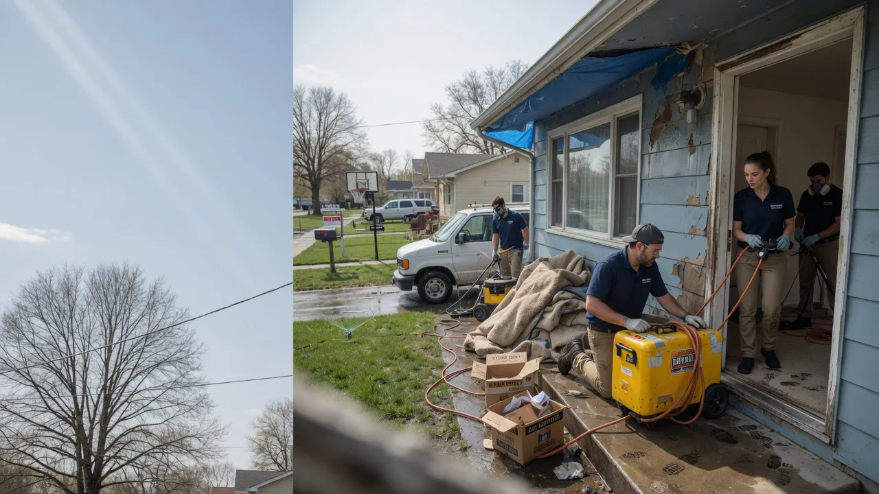 Basement Flood Cleanup in Wolf, WY near me